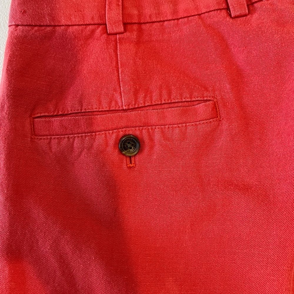 BROOKS BROTHERS Clark Advantage Chino flat front twill khaki dress pants 34x30 - Picture 9 of 10